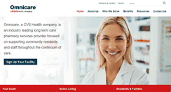 Desktop Screenshot of omnicare.com